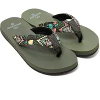 Brasileras Tongs Homme Antidérapantes confortables chaussures de plage/piscine/urbaines vert 42 EU -UBAZA