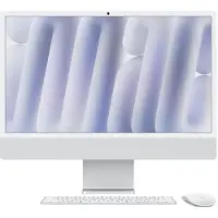 Apple iMac 24" M4 CPU 8 cœurs GPU 8 cœurs 16 Go RAM 256 Go SSD Silver