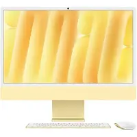 Apple iMac 24" M4 CPU 8 cœurs GPU 8 cœurs 16 Go RAM 256 Go SSD Yellow