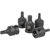 JBM Jeu De Douilles à Choc Hexagonales Et Torx 1/2 13 Unités