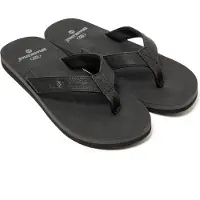 Brasileras Tongs Homme Antidérapantes confortables chaussures de plage/piscine/urbaines noir 43 EU -UBLED