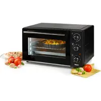 Primo PR255OV Four Autonome - Four à Convection avec Fonction Grill - 45L - 2000W - Noir