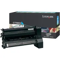 Lexmark C7700Ch Lexm C770 Toner Cyan
