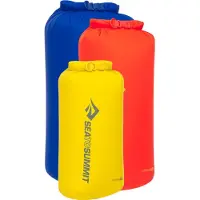 Sea to Summit Lightweight Dry Set Sulphur/Spicy Orange/Surf the Web 13 L-20 L-8 L Sac étanche
