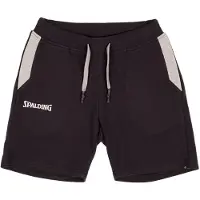 Spalding Pantalon de sport gris / noir