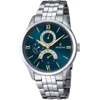 Festina Montre à affichage analogique bleu