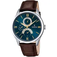Festina Montre à affichage analogique bleu