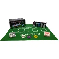 HOT Games Pokerset Texas Hold'em Boîte 200 jetons/K