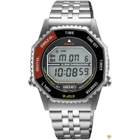 Seiko SMGG19P Montre numérique Chronographe Rotocall noir/rouge