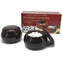HOT Games Pots Go Set de 2, boîte à photos en bois brun