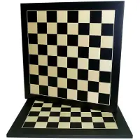 HOT Games Damier FG 50 mm, incrustation en noir / érable