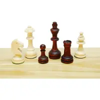 HOT Games Schaaks.Staunt.3 Bois Bl/Br.L+V 76mm Kis