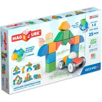 Geomag Blocs magnétiques - - Mon petit monde des formes - 25 pièces - Éducatif - Plastique recyclé - À partir de 12 mois