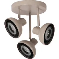 Lucide Sensas - spot en saillie - Ø 25,8 cm x 26,8 cm - beige