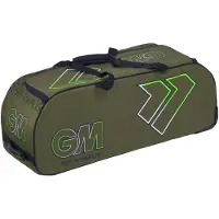 Gunn And Moore 707 Sac à roulettes de cricket Vert Vert One Size