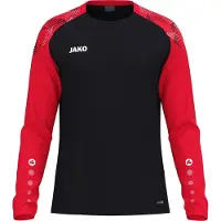 Jako T-shirt à manches longues Sonic noir/rouge 3XL