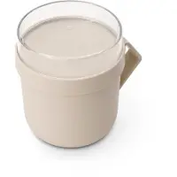 Brabantia Suppenbehälter Make & Take 600 ml, Beige, Lunch box, Beige