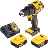 DeWalt DCD 708 P2 Perceuse-visseuse sans fil 18 V 65 Nm Brushless + 2x batterie 5,0 Ah + chargeur