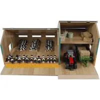 Kids Globe Stable avec hangar agricole 1:32