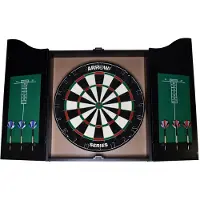 Arrow180 Jeu de fléchettes armoire Bristle Dartboard avec fléchettes en acier