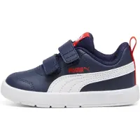 Puma Baskets basses enfant Courtflex V3 V Inf filles - Marine - 19