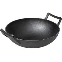 Blackwell Wok en fonte - Sans antiadhésif - Cook & Grill - Ø 32 cm