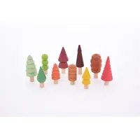 TickiT Jouets en bois Arbres - Set saisonnier arbre de la forêt