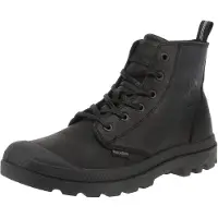Palladium Bottines à lacets 'PAMPA' noir