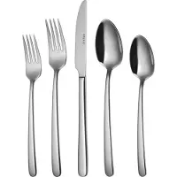 Sola Ensemble de couverts - en inox 18/10 - Donau - 9 personnes - 90 pièces
