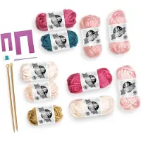 Buki France Kit de tricot Buki Tricot pour enfants - jouet créatif