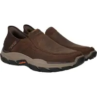 SKECHERS Chaussure basse 'Slip-Ins: Respected - Elgin Slip-Ins' cognac