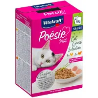 Vitakraft Poésie Petit Cat Grass Selection pâtées pour chat (6 x 50 g)