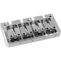 Fazley 10619 chevalet pour basse, chrome