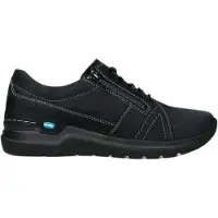 Wolky Chaussures à Lacets Wolky Women Feltwell Antique Nubuck Black-Taille 36