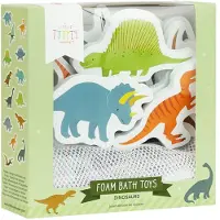 A Little Lovely Company Jouet Pour le Bain - 14 pces - Dinosaurs - - UneTaille - Jouet Pour Le Bain