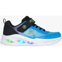 SKECHERS Baskets Meteor-Lights Krendox Garçon Noir