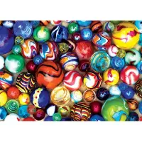 Master Pieces Chefs-d'œuvre Puzzle Mondes au plus petit toutes mes billes Puzzle en tôle 1000 pièces Puzzle Puzzle