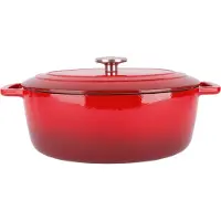 Cosy & Trendy Cocotte en fonte Cosy & Trendy - Faitout ovale - Fontestic - 31 x 24 cm