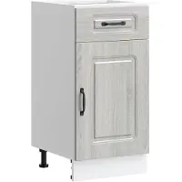 vidaXL Armoire basse de cuisine Kalmar Gris Sonoma Matériau dérivé du bois