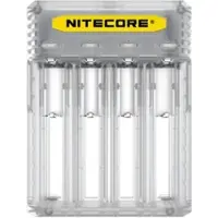 Nitecore Q4 Chargeur à 4 baies transparent