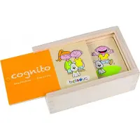 Beleduc Puzzle d'association Cognito - Jeu éducatif pour la pensée logique et les contraires