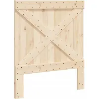 vidaXL Tête de lit 90x104 cm pin massif