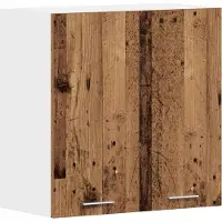 vidaXL Armoire murale de cuisine Lyon imitation vieux bois 60x31x60 cm Matériau dérivé du bois