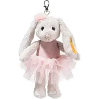 Steiff 112614 Pendentif Hoppie lapin de ballet, peluche, 16 cm, multicolore