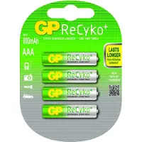 GP ReCyko+ Piles rechargeables AAA X4