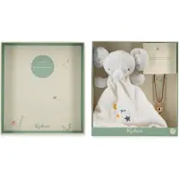 Kaloo Set cadeau Babytextil Bola Elephant - peluche et chaîne