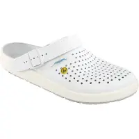 ABEBA Sabot de travail blanc 5300, OB, UE taille de chaussure : 46 (OB, 46)