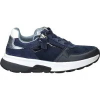 Gabor ROLLINGSOFT Chaussures dames - Chaussures basses à lacets confortables bleues NEU