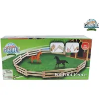 Kids Globe Farming Viehgatter (156 cm, 1:24, Bauernhofzaun für Kinder)