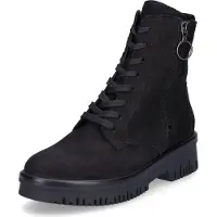 Waldlaufer Bottes 'Stiefeletten/Boot Damen 934802 189 001 Echtleder in schwarz' noir